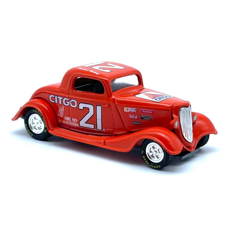 Racing Champions 1934 '34 Ford Coupe Michael Waltrip Citgo Car Orange 1/64 Loose